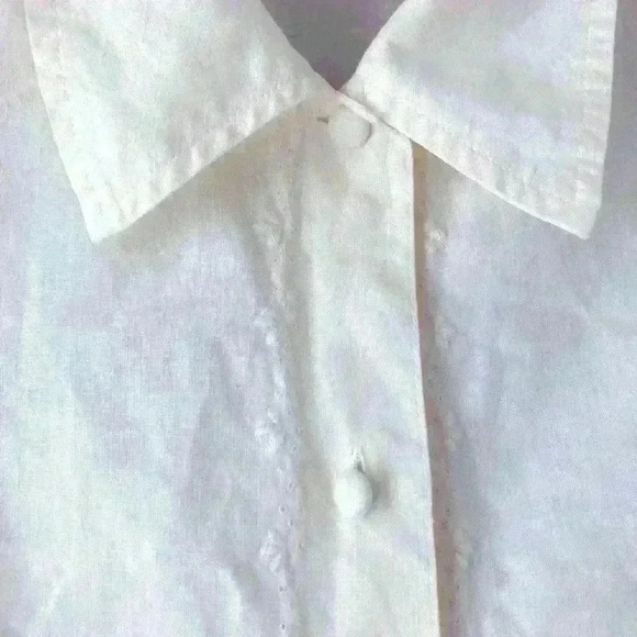 Ivory Linen Shirt - Picture 5 of 6
